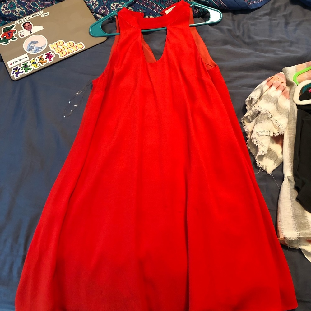 Orange lovers + friends dress